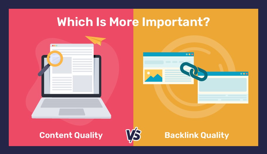 which is more important? Content quality or Backlink quality